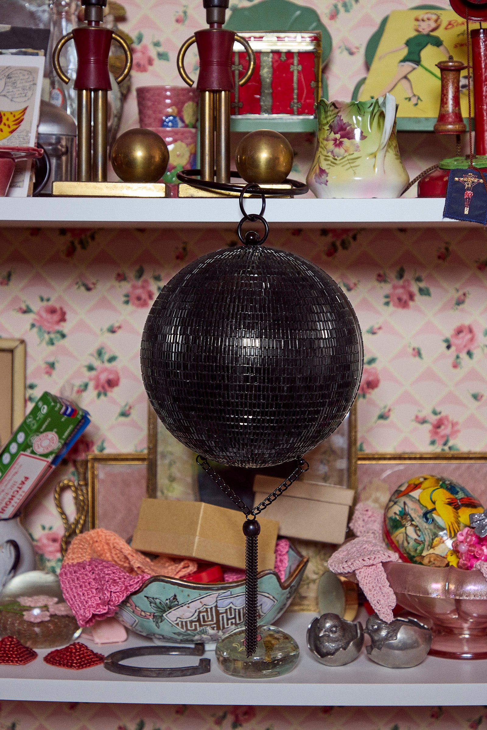 KITSCH DANCIN QUEEN DISCO BALL BAG BLACK - Image 14