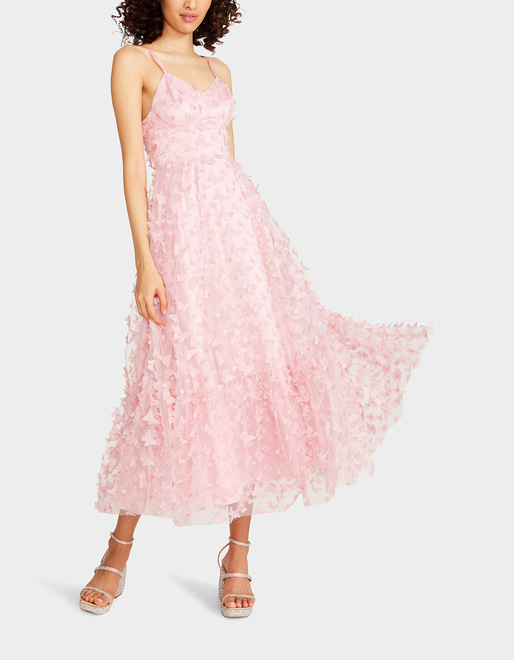 BETSEYS BUTTERFLY MAXI DRESS PINK | RE:LUV - Image 7