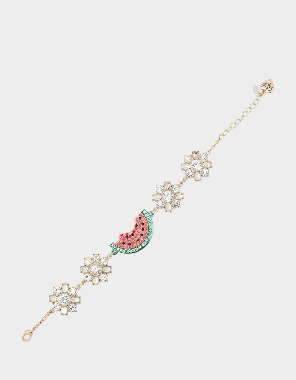 BETSEYS BACKYARD WATERMELON FLEX BRACELET PINK - Image 3