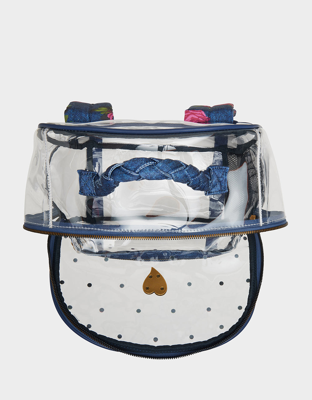 LARGE CLEAR BACKPACK DENIM - Image 7