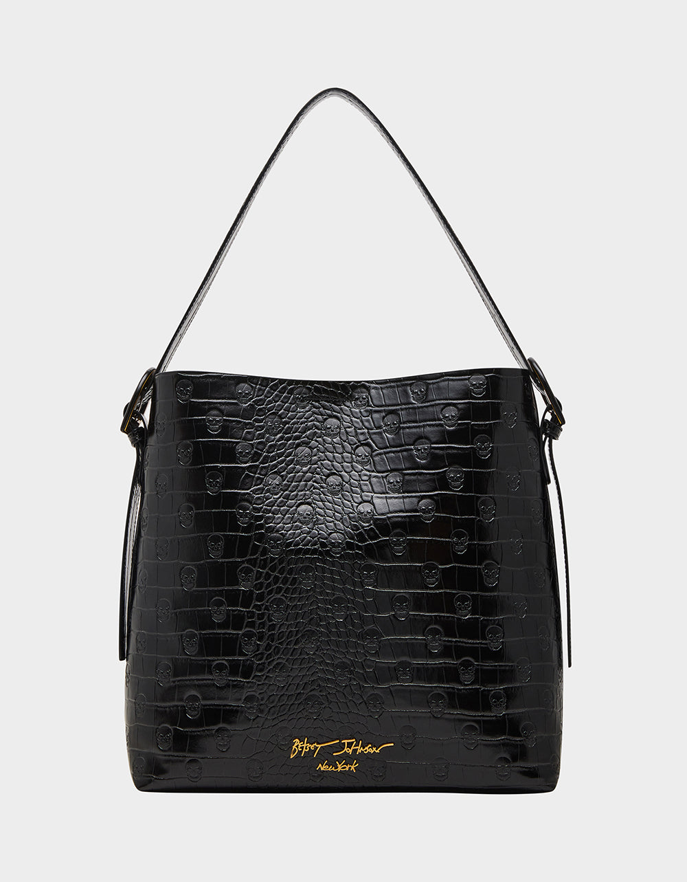 HEADQUARTERS BUCKET SHOULDER BAG BLACK - Image 5