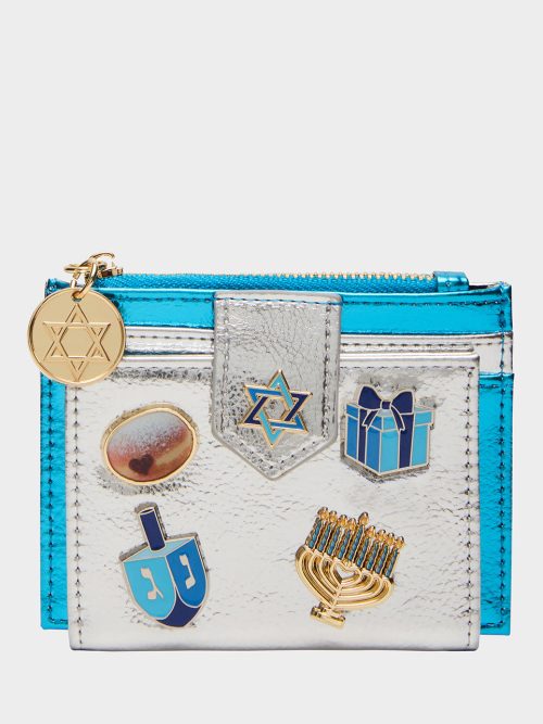 MAZEL TOV WALLET BLUE/MULTI