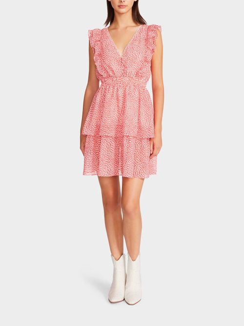 TINY HEARTS MINI DRESS PINK | RE:LUV