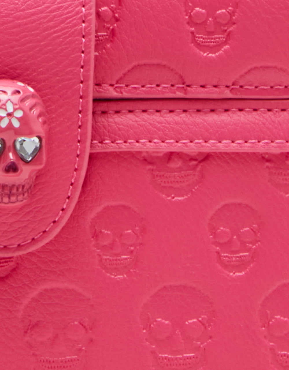 SKULL BOSS VANITY BAG PINK - Image 6