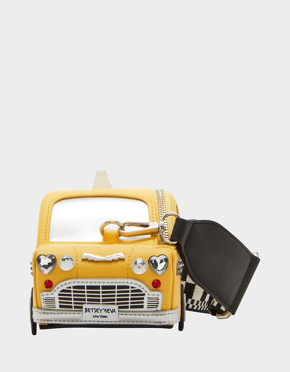 KITSCH FARE PLAY TAXI CROSSBODY YELLOW - Image 5
