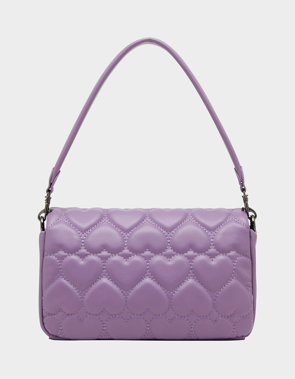 ALWAYS HEART-CORE FLAP SHOULDER BAG LILAC - Image 5
