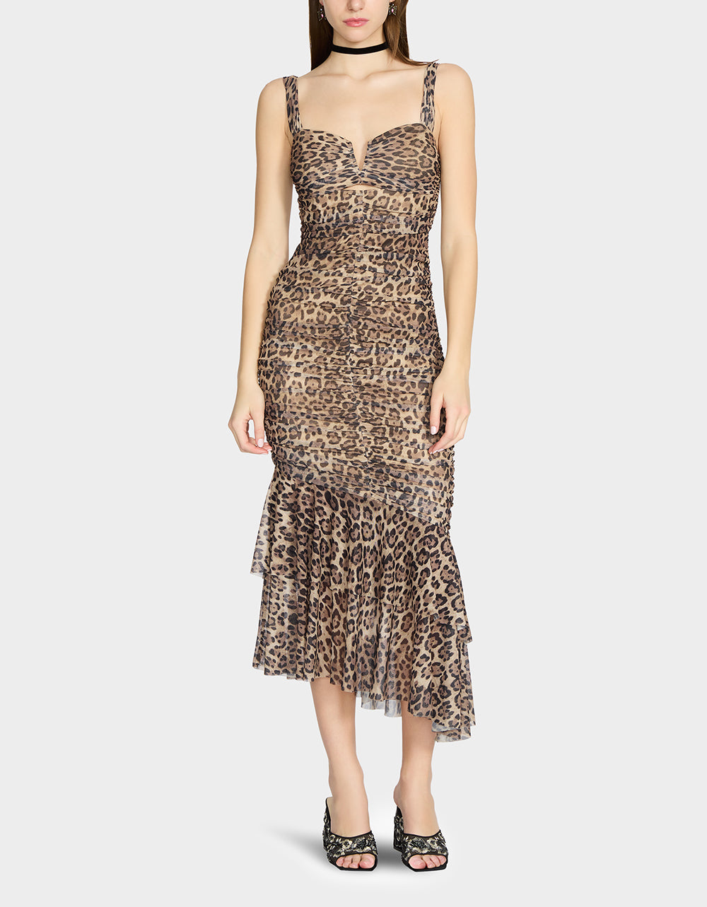 LAYLA DRESS LEOPARD
